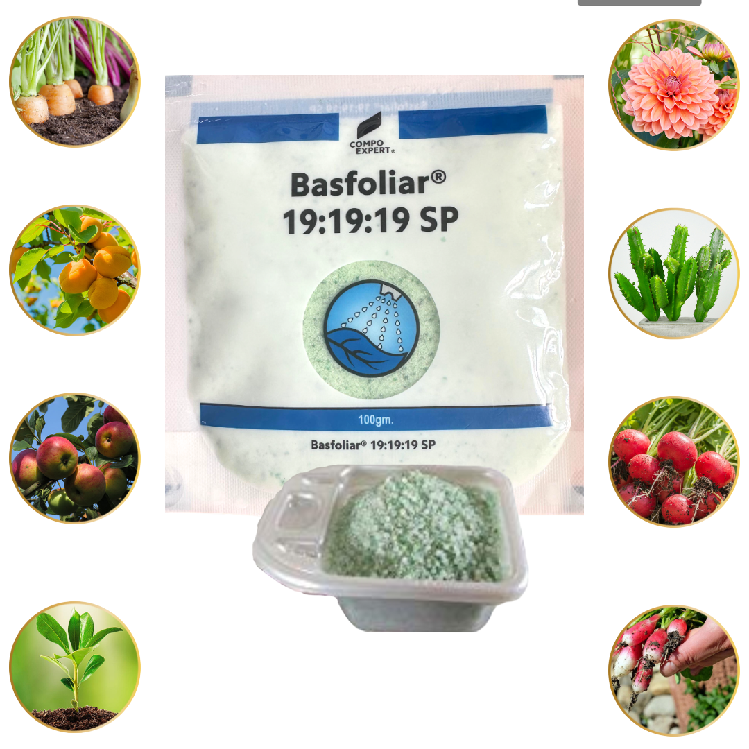 Basfoliar 19:19:19 For Home Garden & Plants Elevate Your Plant's Growth to New Heights (100gm)