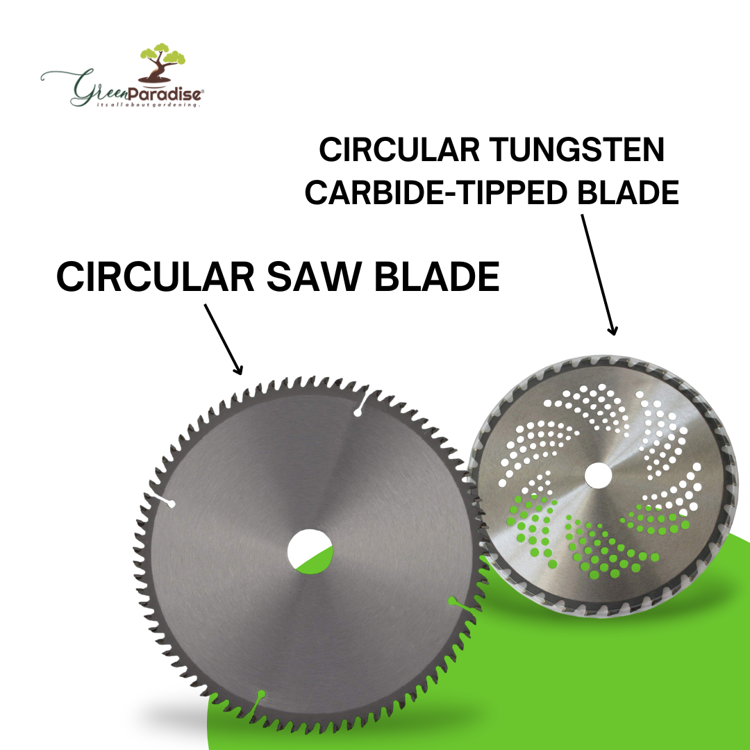 Green Paradise® Heavy-Duty 52cc 2-Stroke Backpack Brush Cutter and Grass Cutter Machine with Weeder Tiller Combo Set