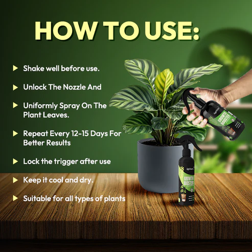 Green Paradise® Growth Booster (Ready To Use) – All-in-One Plant Tonic 100% Organic (500ml)