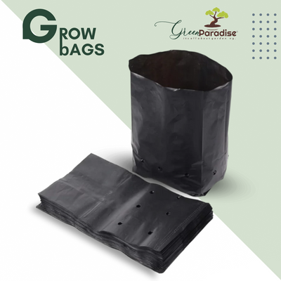 Green Paradise® Growbags UV Stabilized for Kitchen Gardening Hi Quality Poly Bags