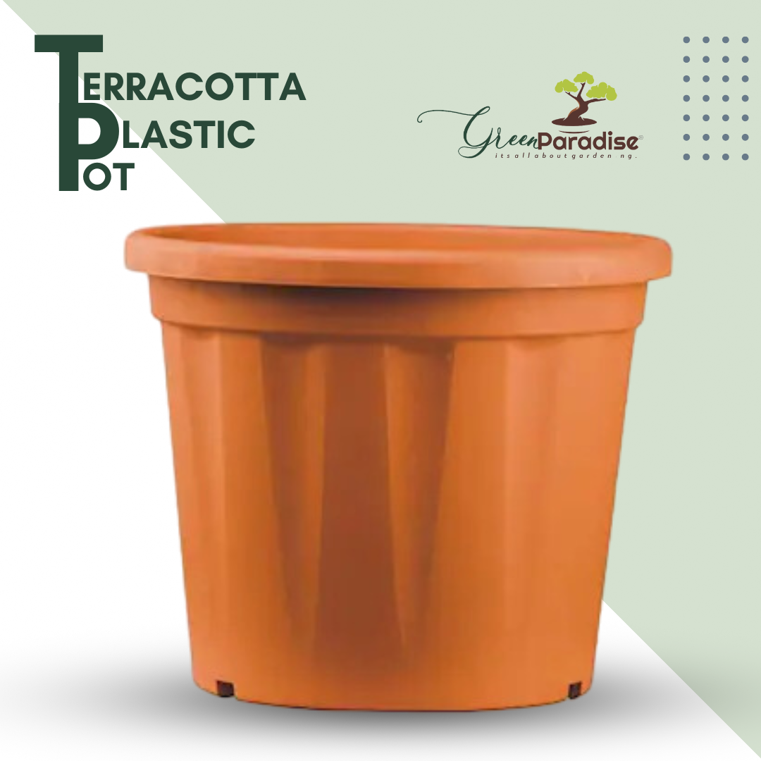 Green Paradise Premium Plastic Pots Durable and Eco-Friendly Plant Container for Healthy Growth