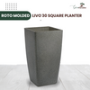 Green Paradise® Livo 30 Square Roto Molded High Qaulity Premium Planter