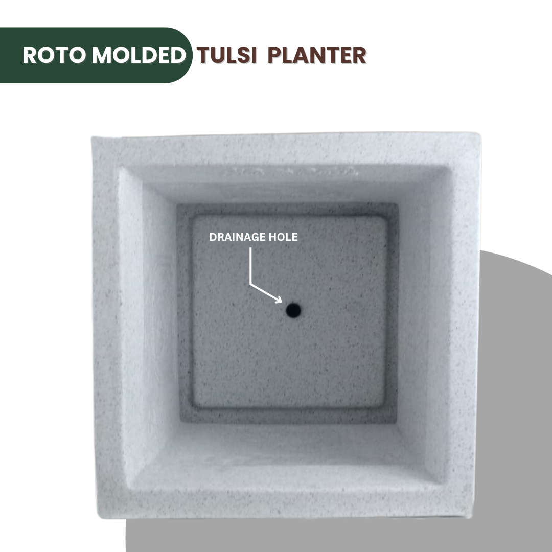 Green Paradise® Tulsi Roto Molded High Qaulity Premium Planter