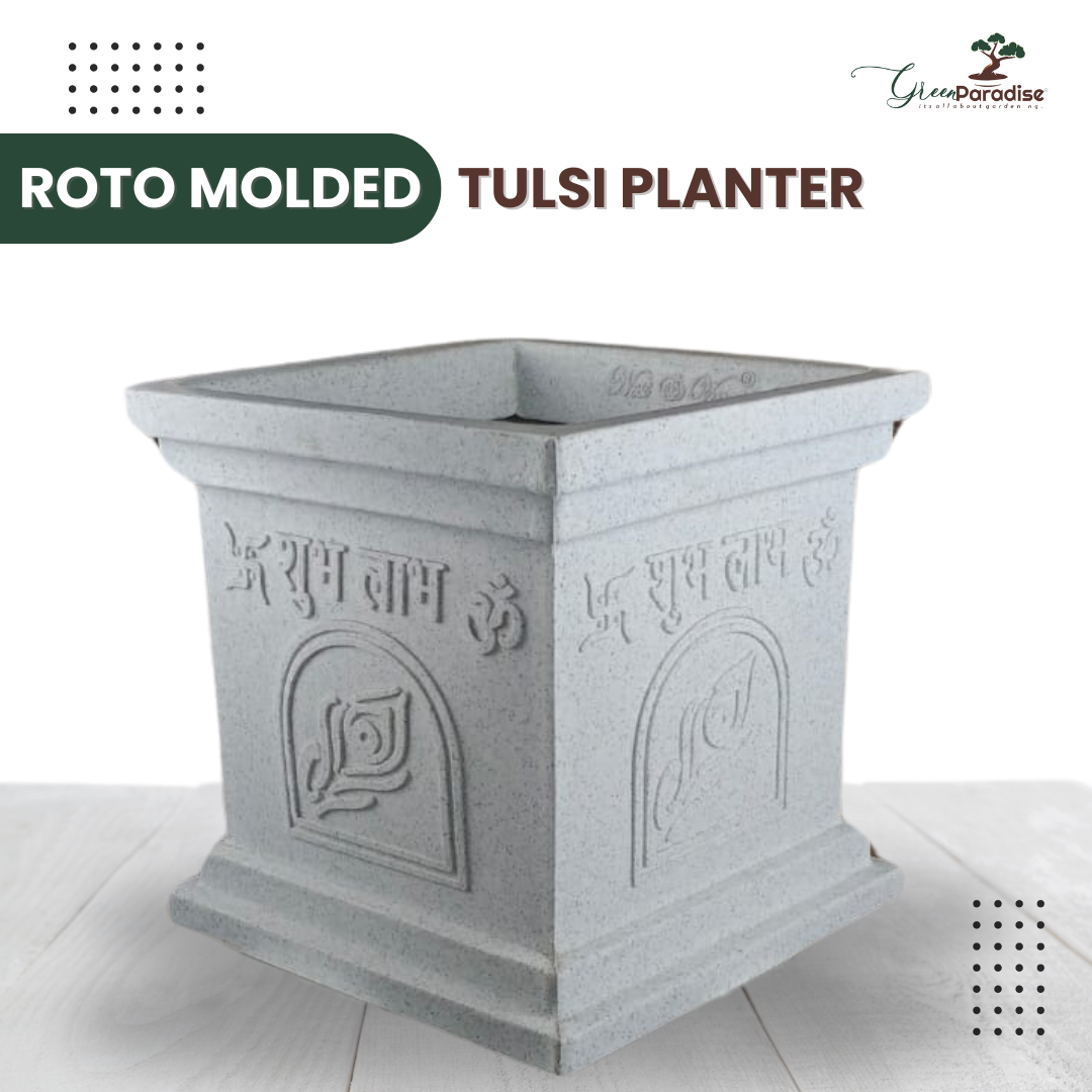 Green Paradise® Tulsi Roto Molded High Qaulity Premium Planter