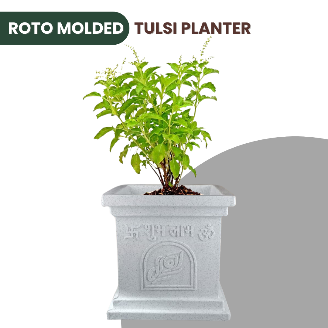 Green Paradise® Tulsi Roto Molded High Qaulity Premium Planter