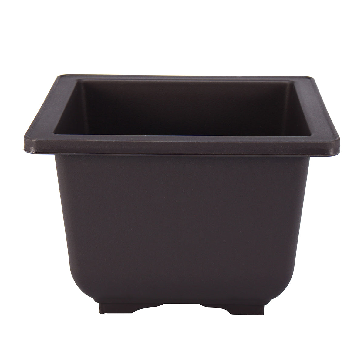 Bonsai Pots square(Brown) (Pack of 3) 24 cm (L & W)) x 15.5 cm(H) ideal for bonsai trees,succulents and adeniums