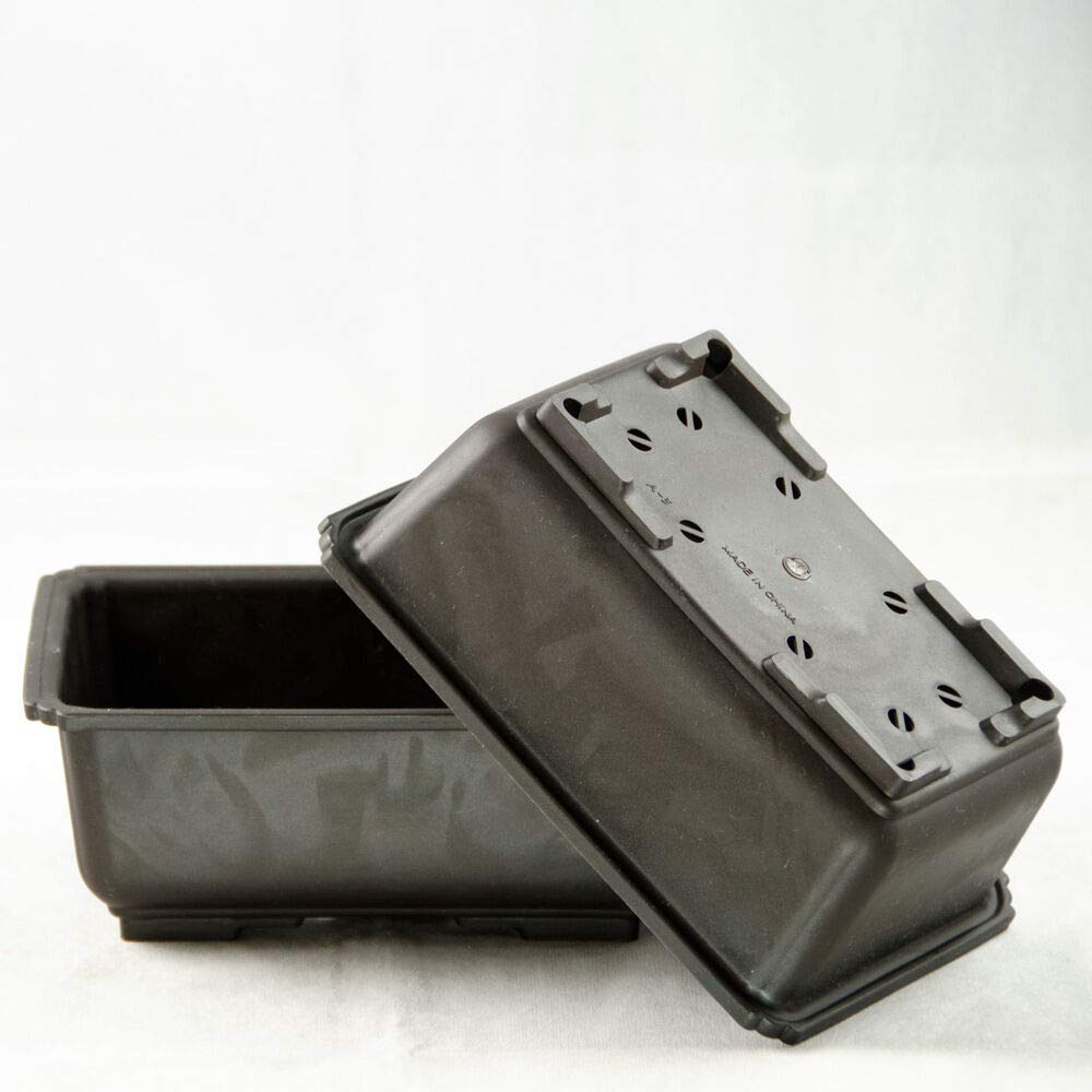 Bonsai Pots rectangle (Brown) (Pack of 5)16 cm (L) x 6 cm(H) ideal for bonsai trees,succulents and adeniums