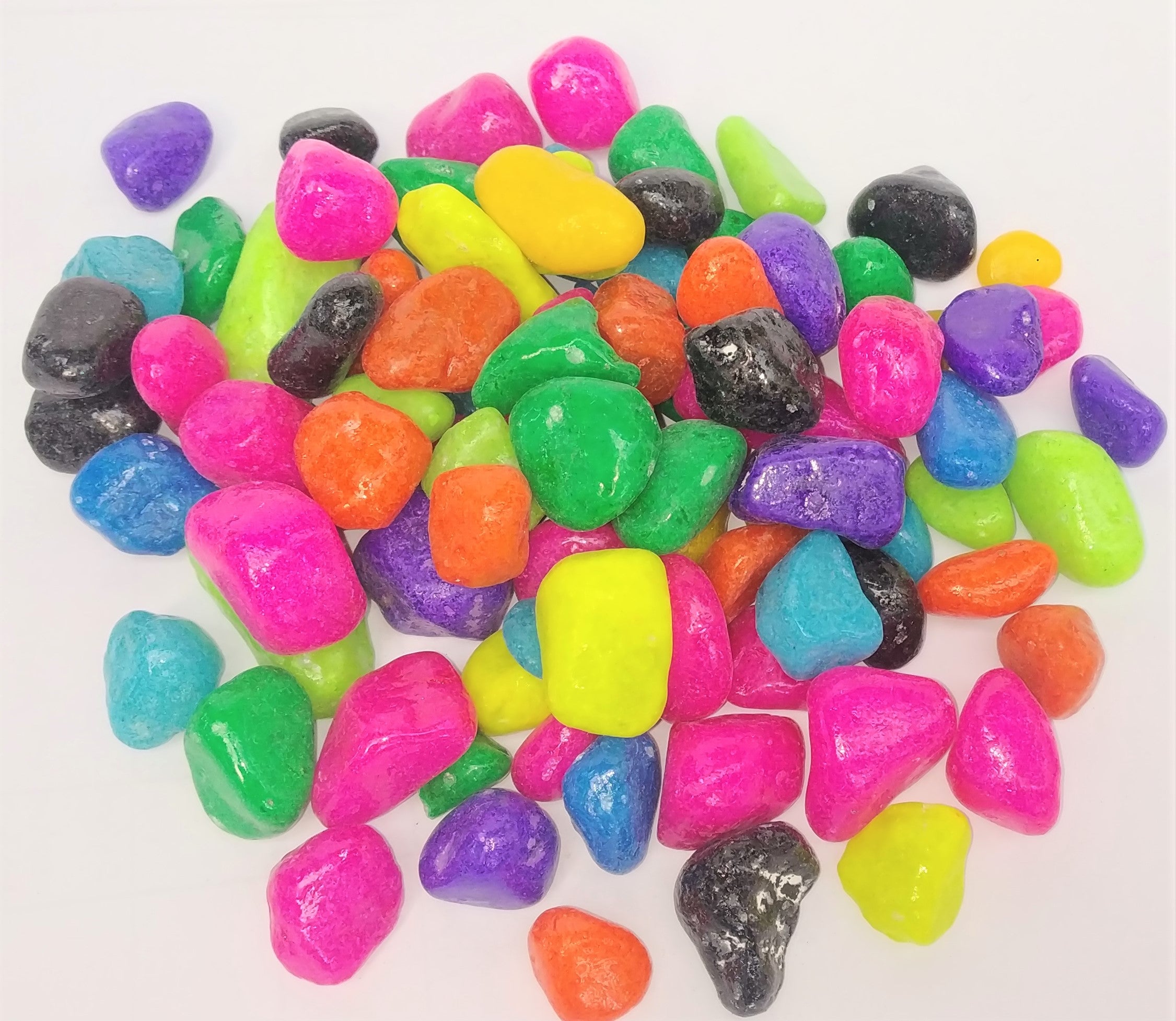 Colorful Pebbles for Pots Decor and Garden Decor 2 kg Pack