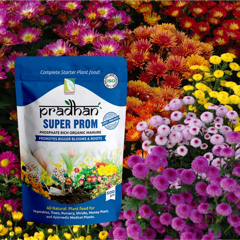 Super Prom Organic Fertilizer Granule by Pradhan-Pack of 5 (2500 Gram)