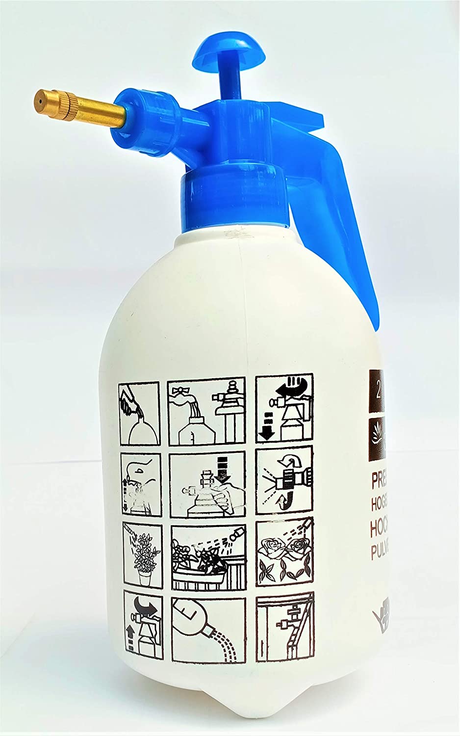 Water Sprayer 2 Litre Mister for Herbicides Pesticides Fertilizers Hand Held Sprayer