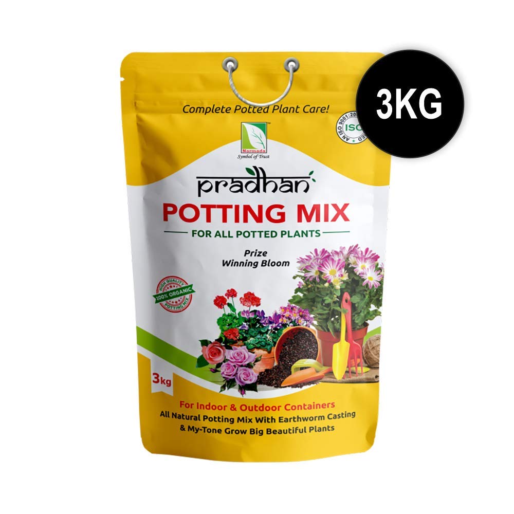 mix fertilizer for plants Potting Mix Organic Fertilizer and Manure for Plants 3 KG – GreenParadiseLive