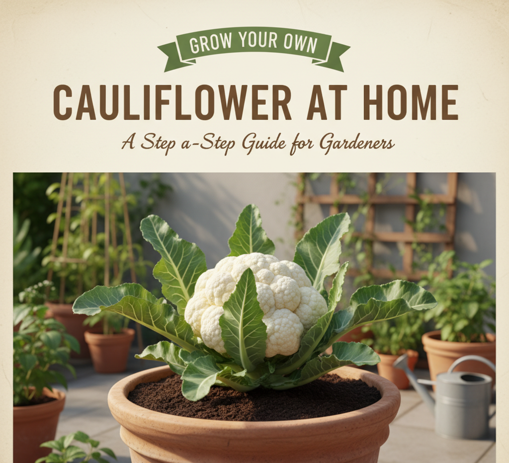 How to Grow Healthy, Nutritious Cauliflower at Home