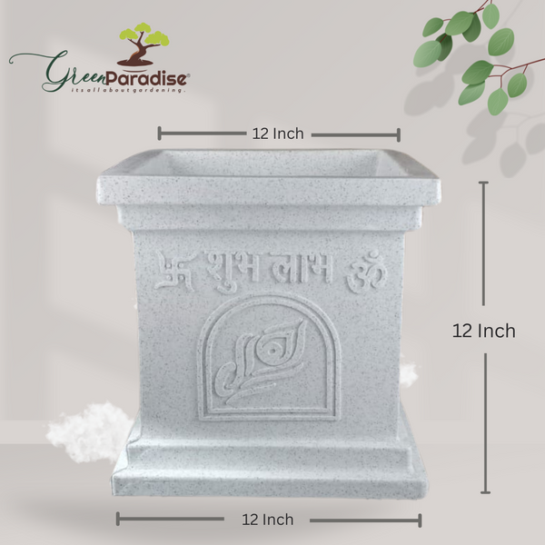 Green Paradise® Tulsi Roto Molded High Qaulity Premium Planter