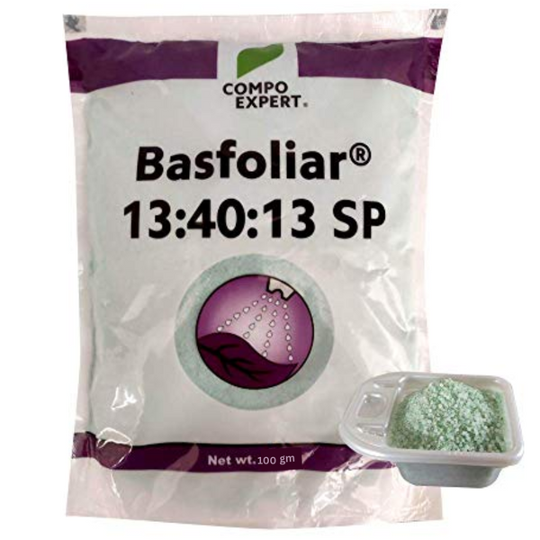 Basfoliar 13:40:13 NPK For Home Garden & Plants-The Ultimate Plant Nutrition Solution (100 gm)