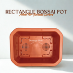 Green Paradise® Premium Rectangular Bonsai Pot Durable Plastic 28cm pot