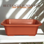 Green Paradise® Premium Rectangular Bonsai Pot Durable Plastic 40cm pot
