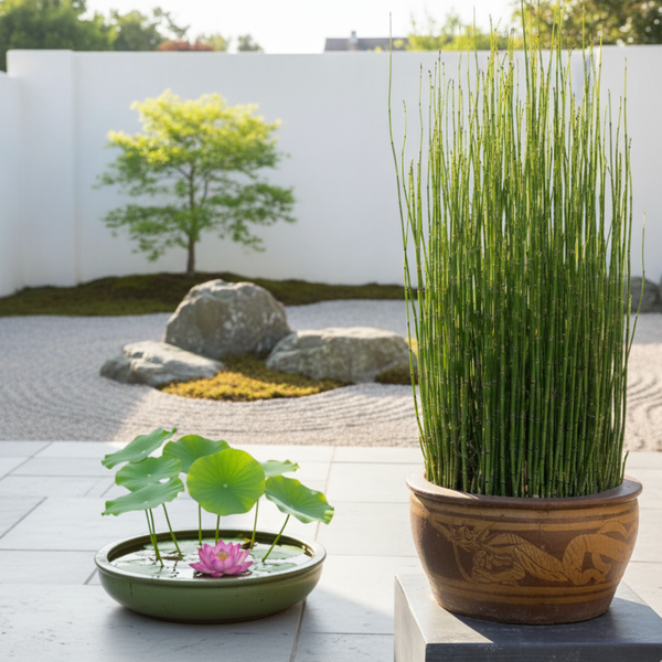 Green Paradise® Water Bamboo (Equisetum) – Live Aquatic Plant for Home Garden, Ponds & Indoor Décor | Low Maintenance Evergreen Horsetail Plant