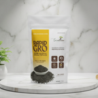 Green Paradise® Rapid Gro Slow Release Organic Fertilizer – 100% Organic Cow Dung Manure For Indoor & Outdoor Plants (500gm Pack)