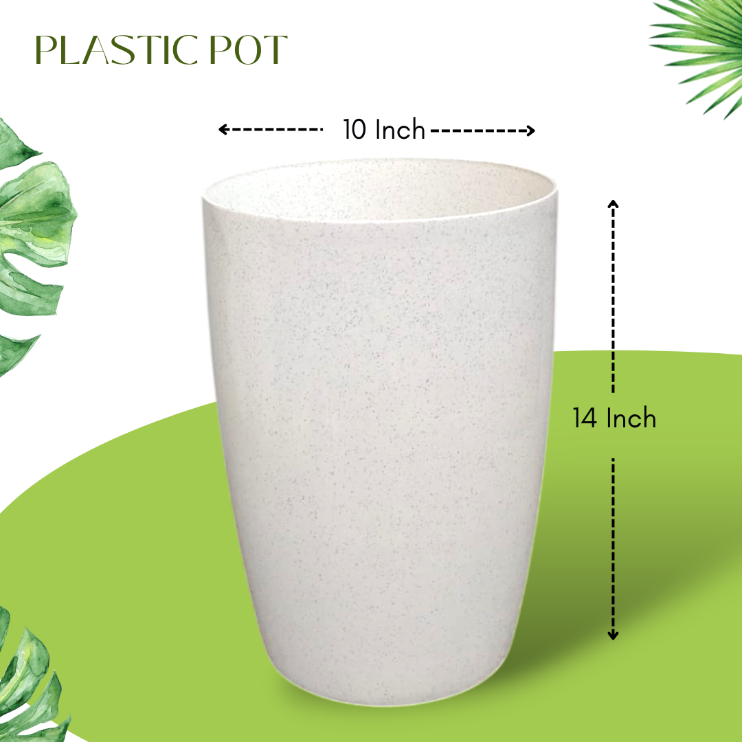 Green Paradise® Premium Plastic Pots Durable, Stylish & Lightweight Planters for Home & Garden