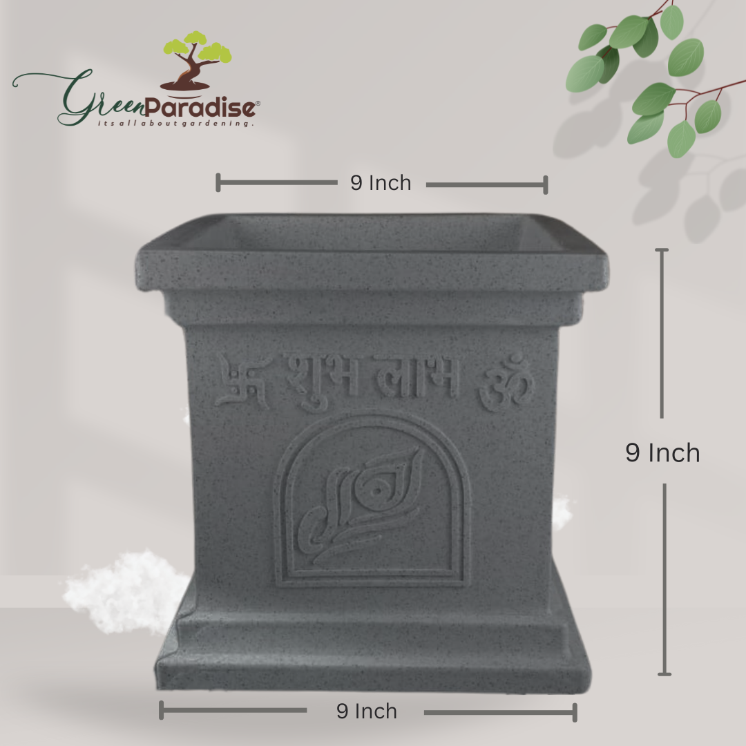 Green Paradise® Tulsi Roto Molded High Qaulity Premium Planter