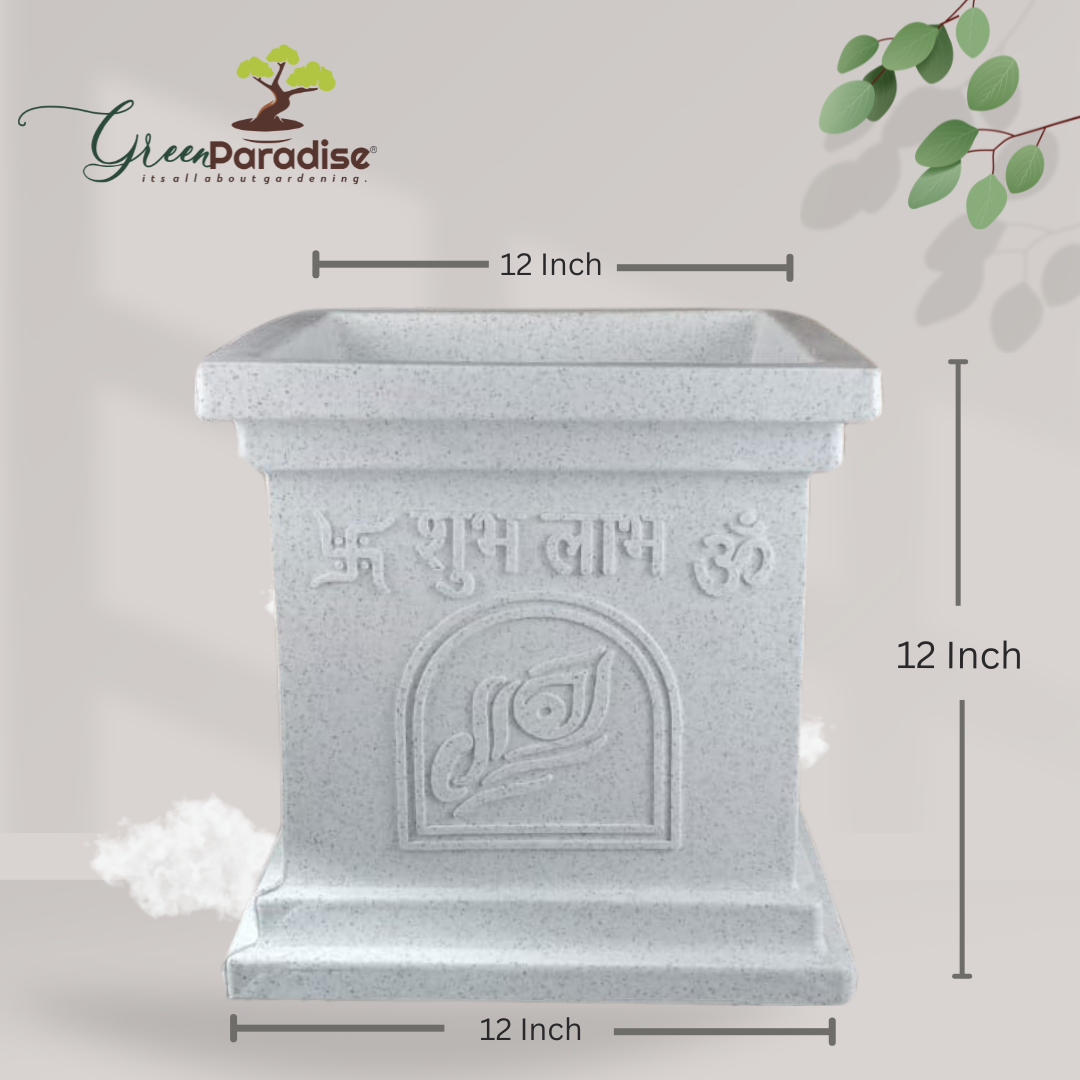 Green Paradise® Tulsi Roto Molded High Qaulity Premium Planter