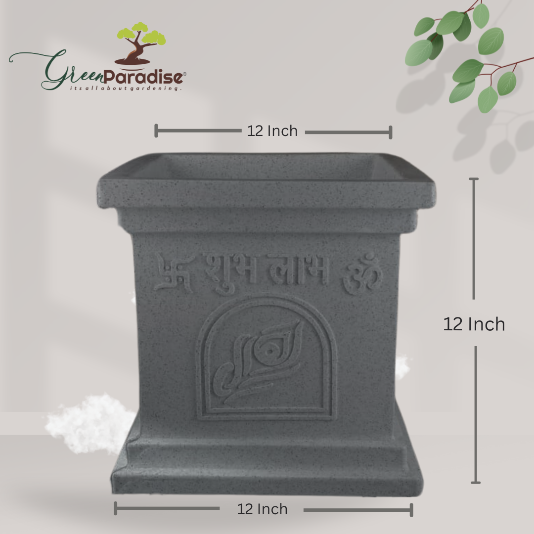 Green Paradise® Tulsi Roto Molded High Qaulity Premium Planter