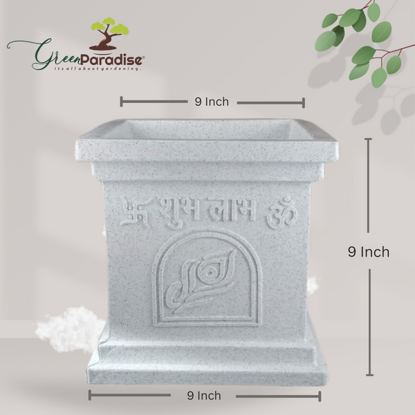 Green Paradise® Tulsi Roto Molded High Qaulity Premium Planter