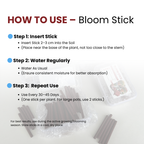 Green Paradise® Bloom Stick – Boost Flowering in All Plants | Pack of 50