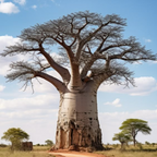 Rare Baobab Tree Mature (3 Years Old) Sapling Live Plant