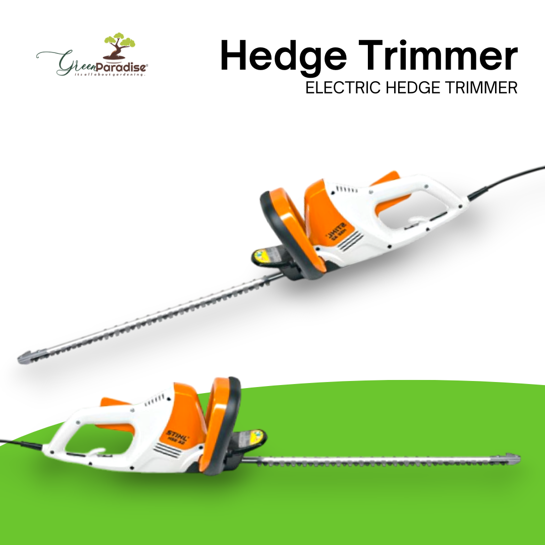 Green Paradise® Premium Electric Hedge Trimmer – Lightweight, Powerful & Adjustable Blade Speed