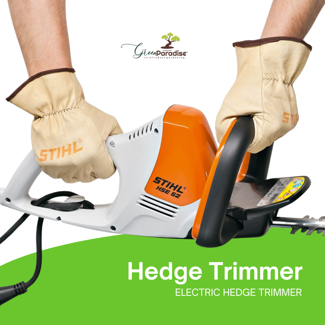 Green Paradise® Premium Electric Hedge Trimmer – Lightweight, Powerful & Adjustable Blade Speed