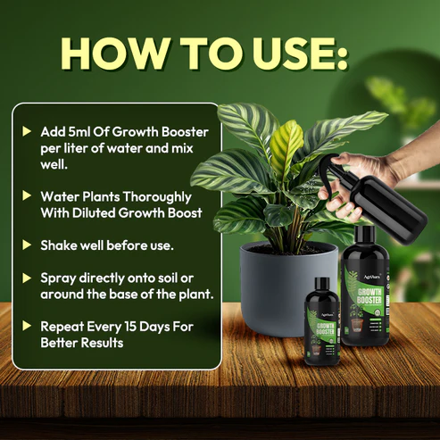Green Paradise® Growth Booster Concentrate – All-in-One Plant Tonic 100% Organic (200ml)