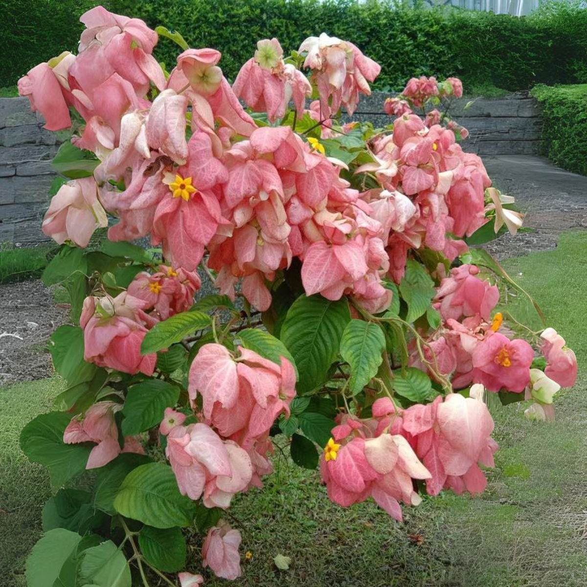 Musanda Pink Live Plant – GreenParadiseLive