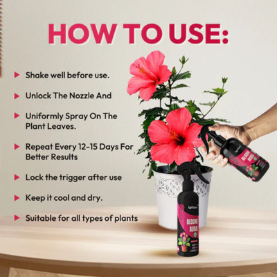 Green Paradise® Organic Flower Booster (Ready To Use) All-Natural Flower Enhancer (500ml)