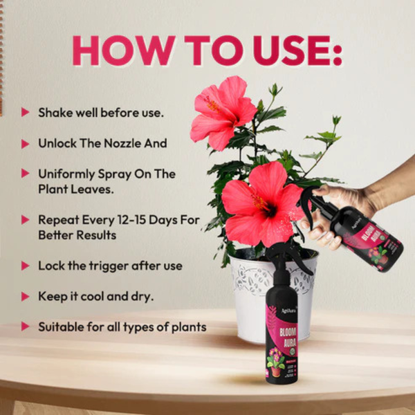 Green Paradise® Organic Flower Booster (Ready To Use) All-Natural Flower Enhancer (500ml)