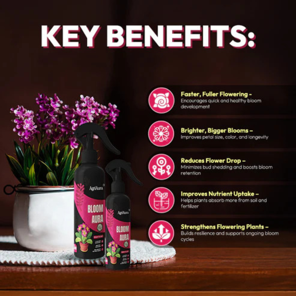 Green Paradise® Organic Flower Booster (Ready To Use) All-Natural Flower Enhancer (500ml)