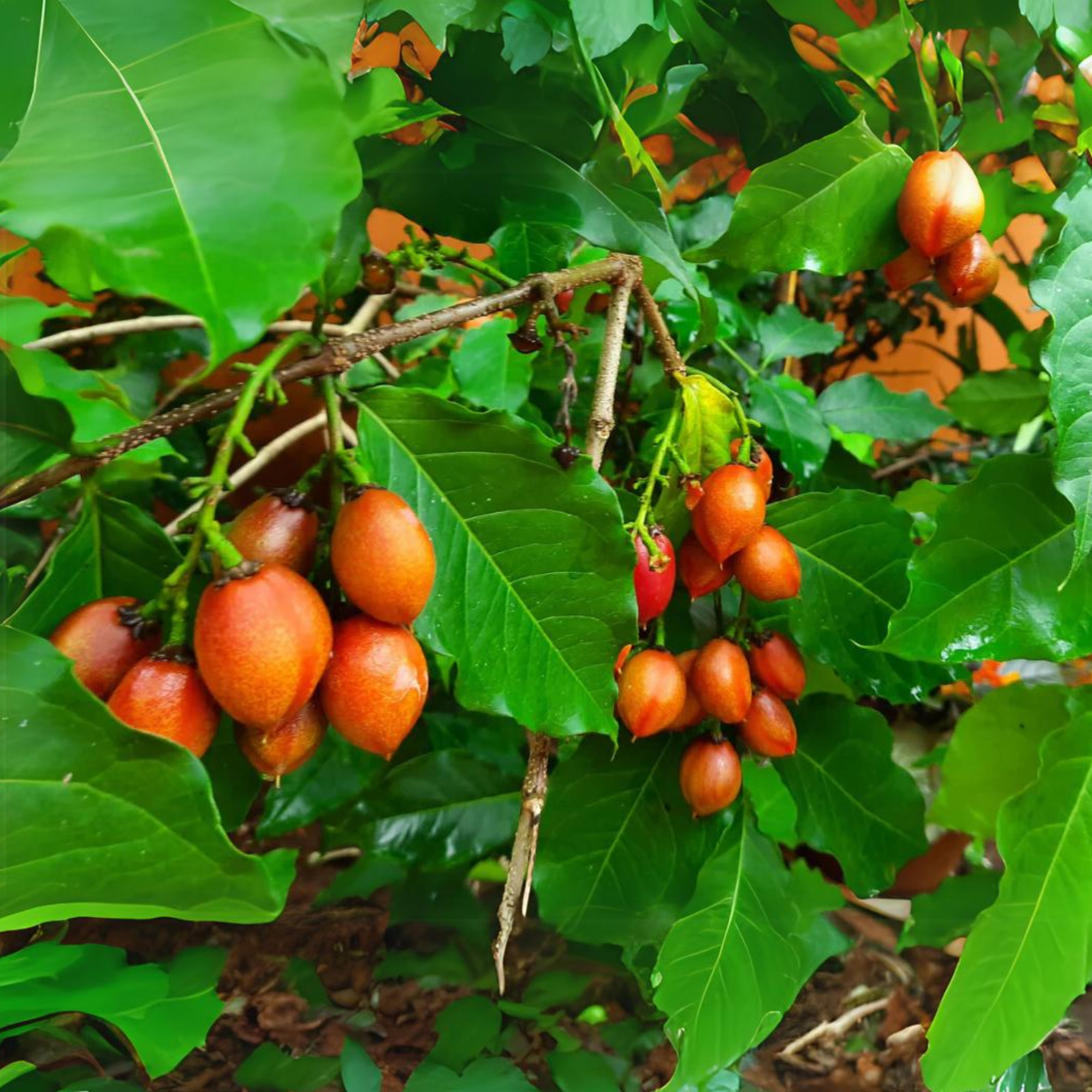 Green Paradise Peanut Butter Fruit Plant Bunchosia argentea Live Plant