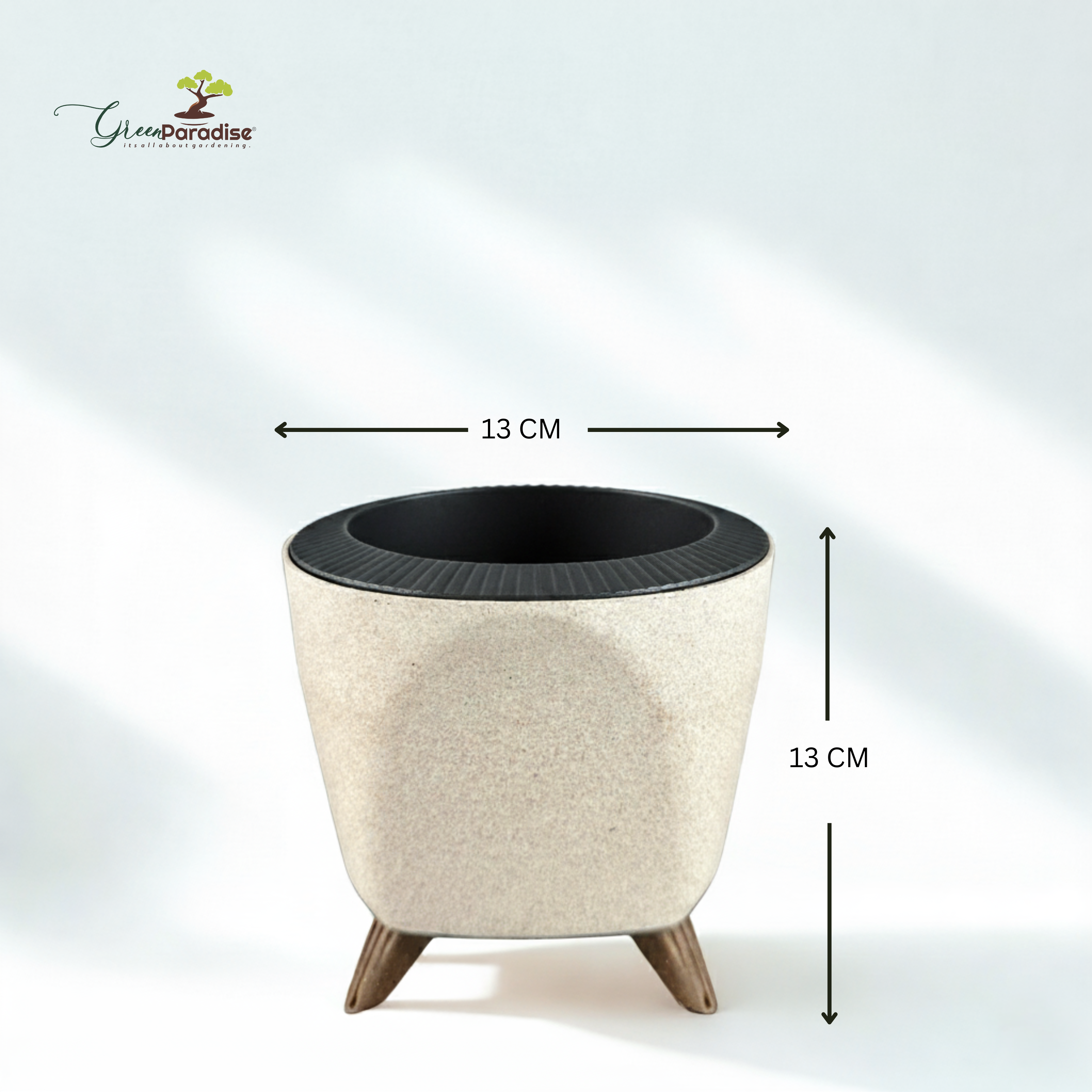 Green Paradise® Premium Plastic Pot  Durable & Lightweight Planters
