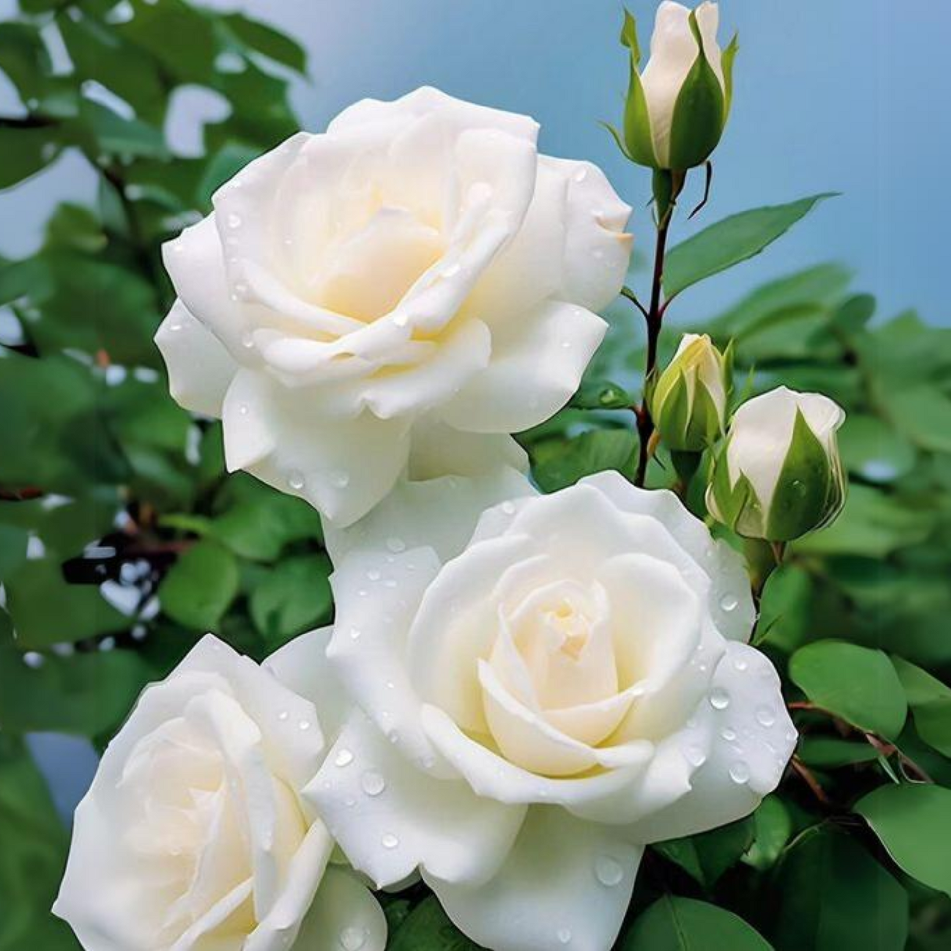 Exclusive Live dutch rose Plant