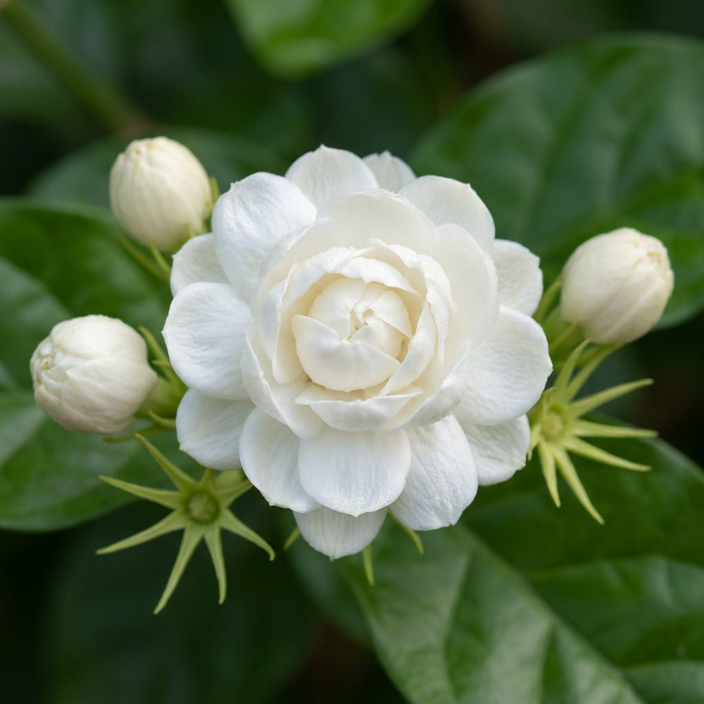 Green Paradise® Exclusive Live Moti Mogra Plant (Jasminum sambac) – Fragrant Arabian Jasmine for Home & Garden