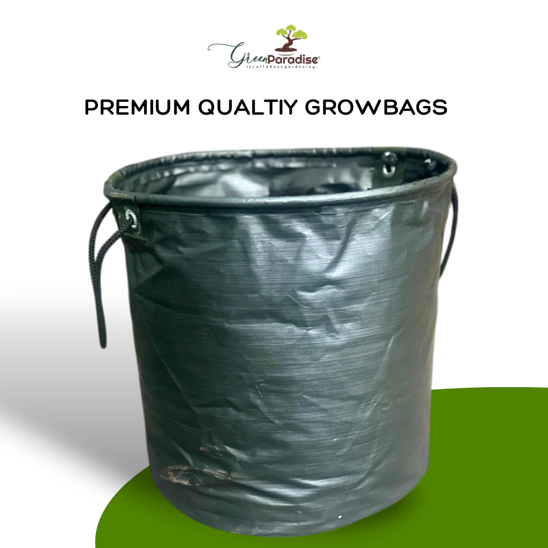 Green Paradise® Premium Quality Grow Bags Durable, Eco-Friendly Plant Containers with Handles, size 18x18 Inch