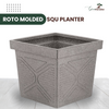 Green Paradise® Squ16 Roto Molded High Qaulity Premium Planter