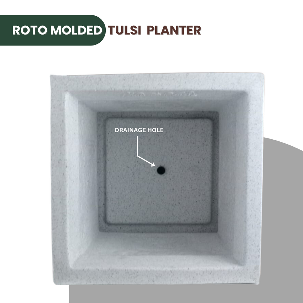 Green Paradise® Tulsi Roto Molded High Qaulity Premium Planter