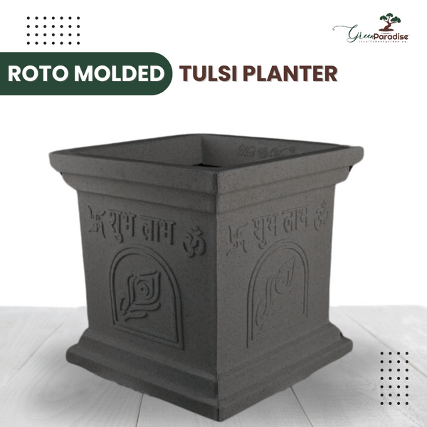 Green Paradise® Tulsi Roto Molded High Qaulity Premium Planter