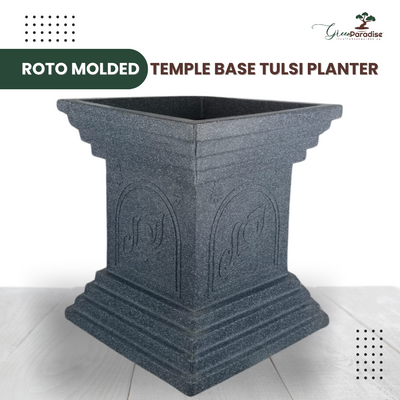 Green Paradise® Temple Base Roto Molded Tulsi High Qaulity Premium Planter