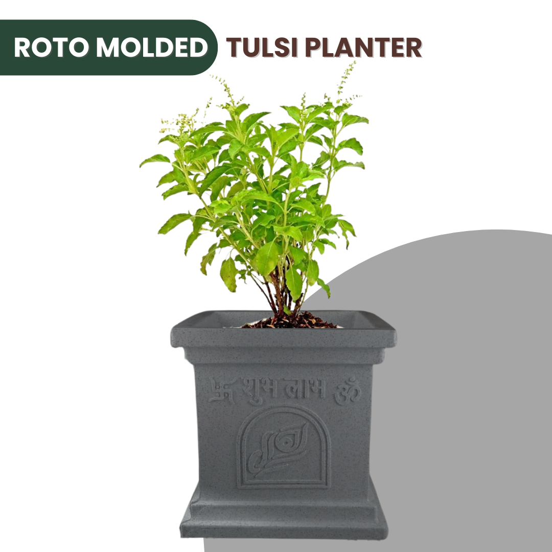 Green Paradise® Tulsi Roto Molded High Qaulity Premium Planter