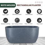 Green Paradise® Rectangular Roto Molded High Qaulity Planter