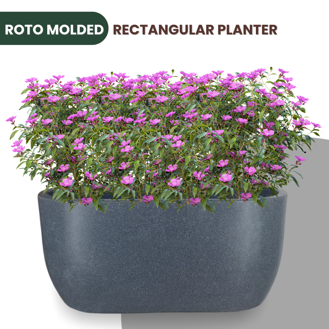 Green Paradise® Rectangular Roto Molded High Qaulity Planter