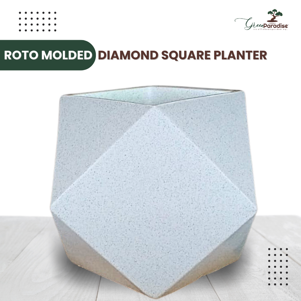 Green Paradise® Diamond Roto Molded High Qaulity Premium Planter