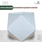 Green Paradise® Diamond Roto Molded High Qaulity Premium Planter